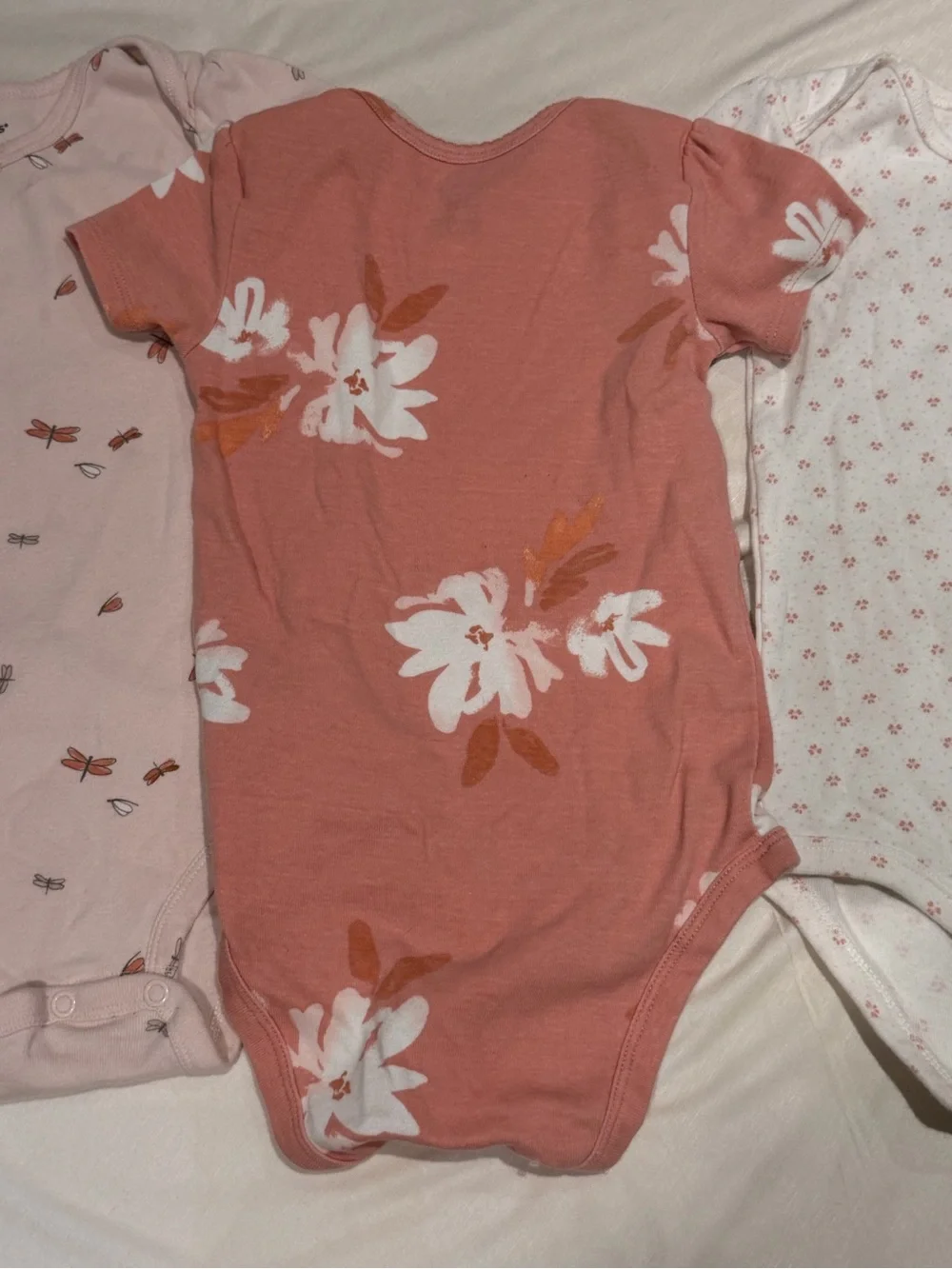 Carters blush onesie